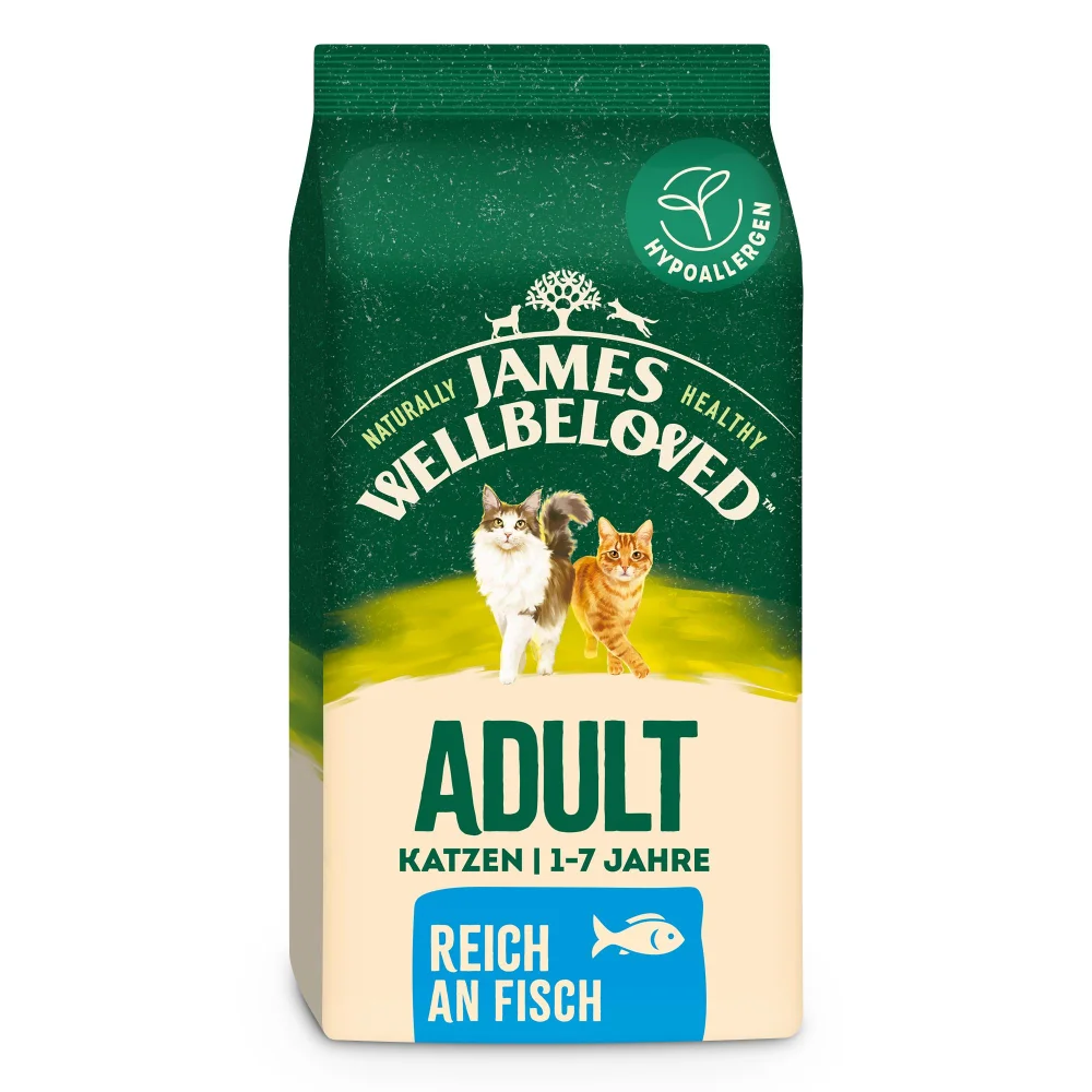 Adult Katze Trocken reich an Fisch 4kg Image 1