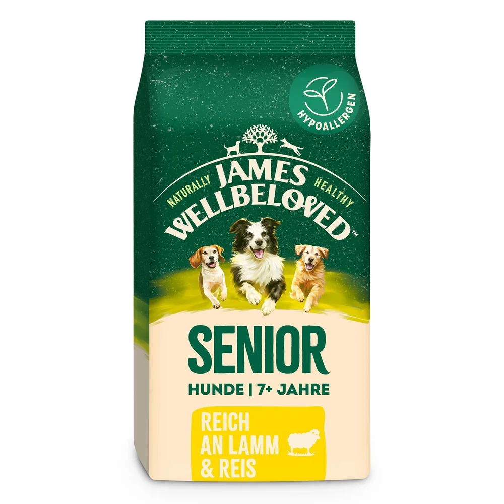 Senior Hund Trocken reich an Lamm & Reis 2kg Image 1