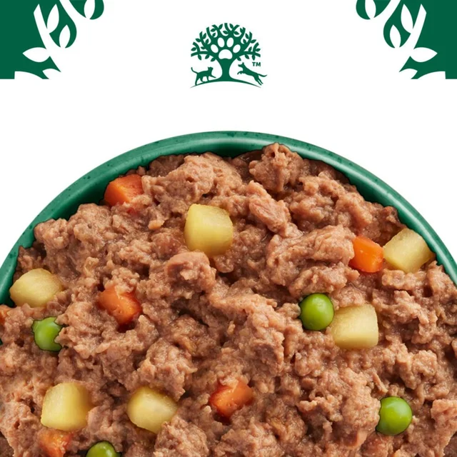 Adult Hund Nass ohne Getreide Huhn mit Gemüse in Pastete