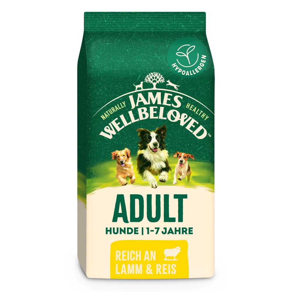 Adult Hund Trocken reich an Lamm & Reis 2kg Image 1