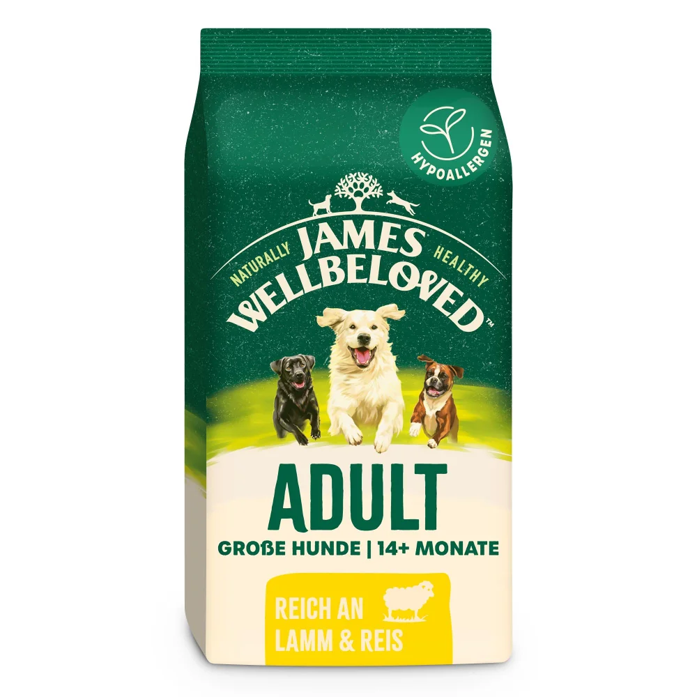 Adult Hund Trocken reich an Lamm & Reis für große Hunde 10kg Image 1