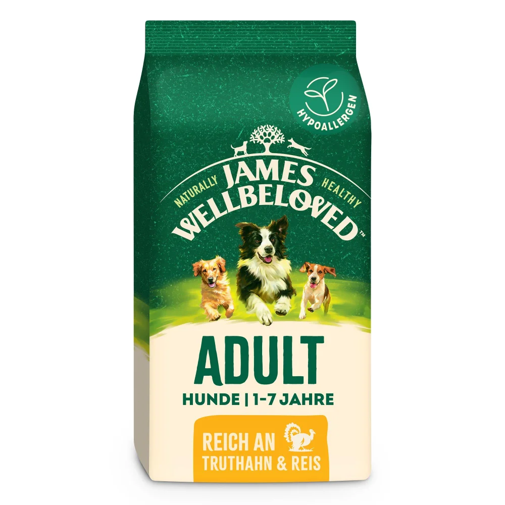 Adult Hund Trocken reich an Truthahn & Reis 2kg Image 1