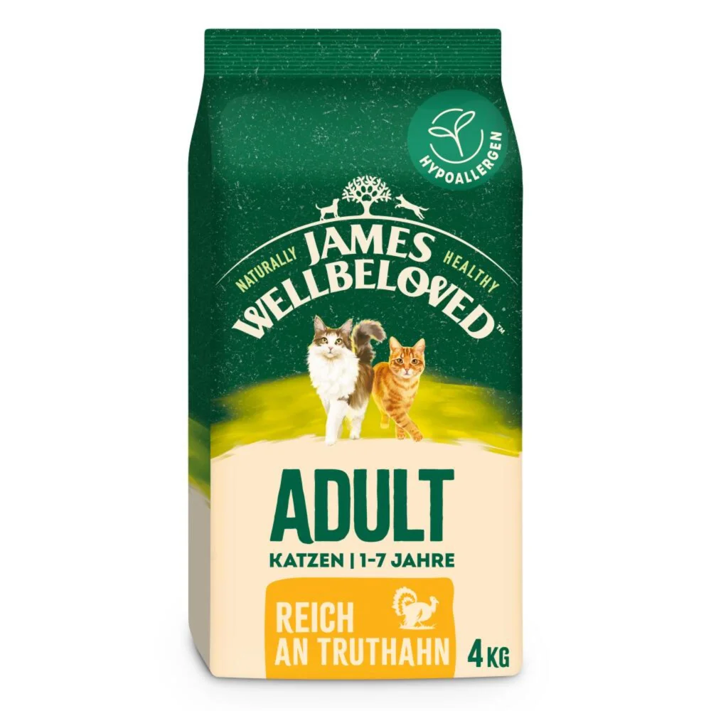 Adult Katze Trocken reich an Truthahn 4kg Image 1